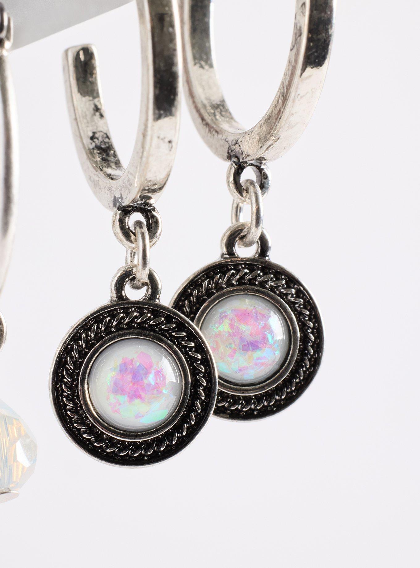 Antique Stone Earring Set, , alternate