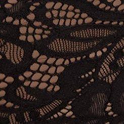 Carrie Lace High-Rise Cheeky Panty, RICH BLACK, swatch