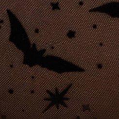 Flocked Mesh Mid-Rise Brief Panty, MOON BATS BLACK, swatch