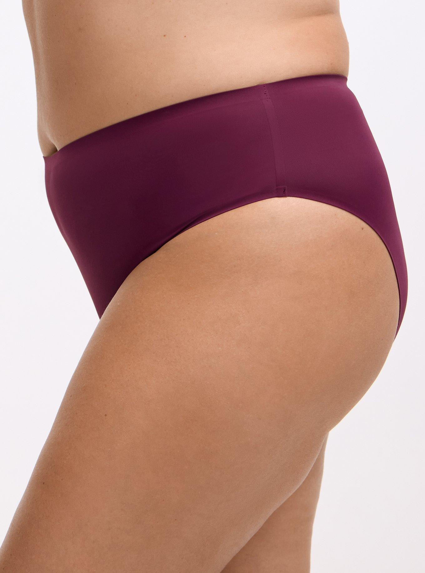 Cloud Mid-Rise Cheeky Panty, POTENT PURPLE, alternate