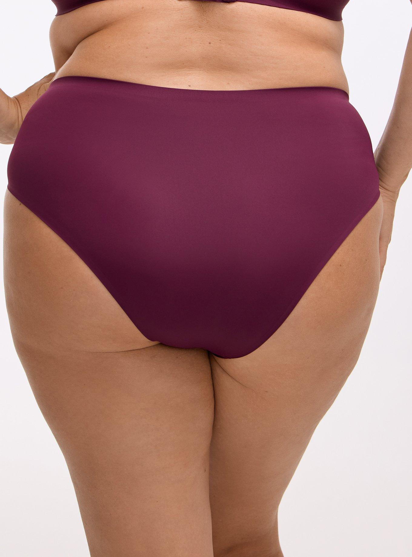 Cloud Mid-Rise Cheeky Panty, POTENT PURPLE, alternate