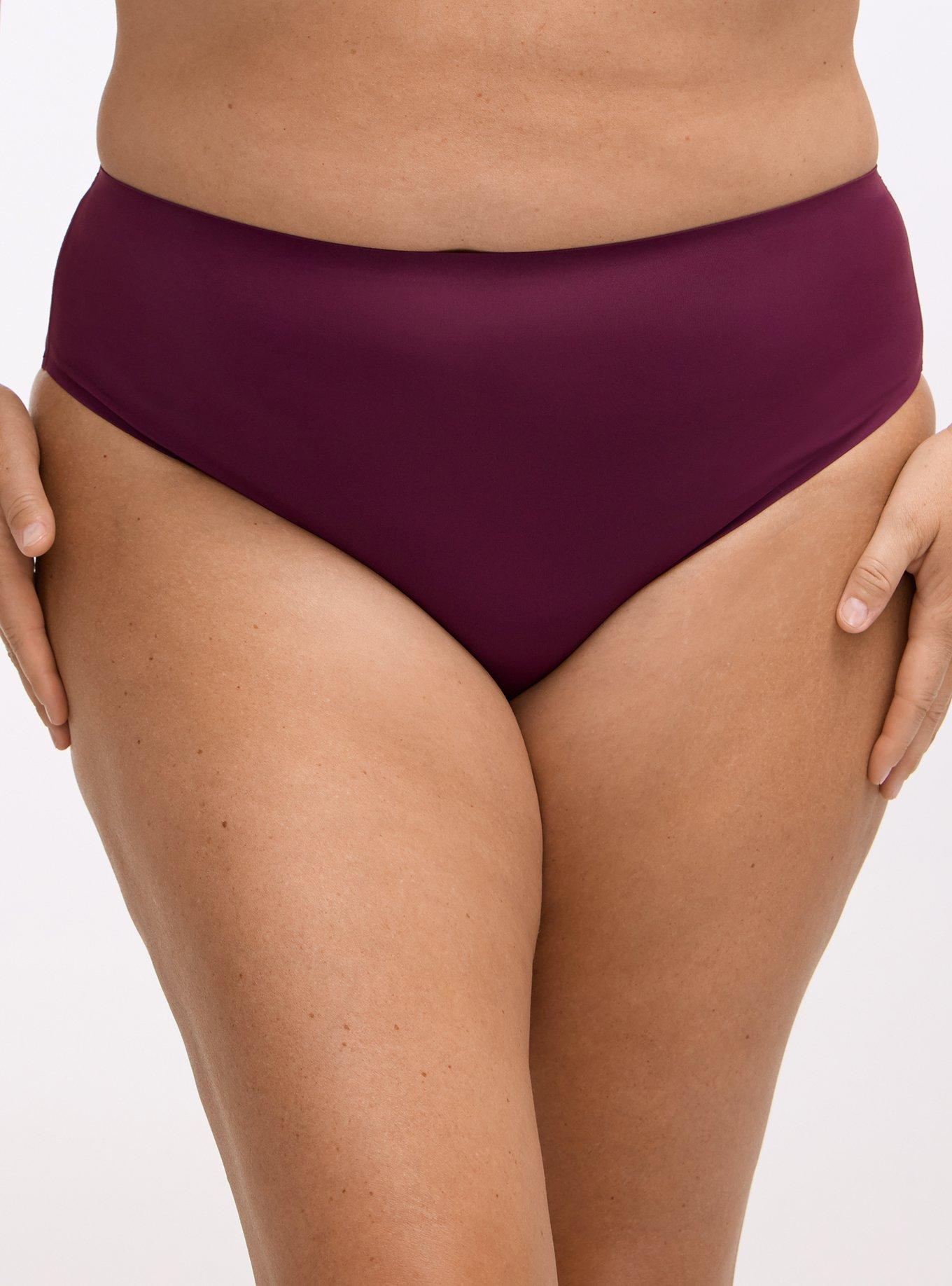 Cloud Mid-Rise Cheeky Panty, POTENT PURPLE, hi-res