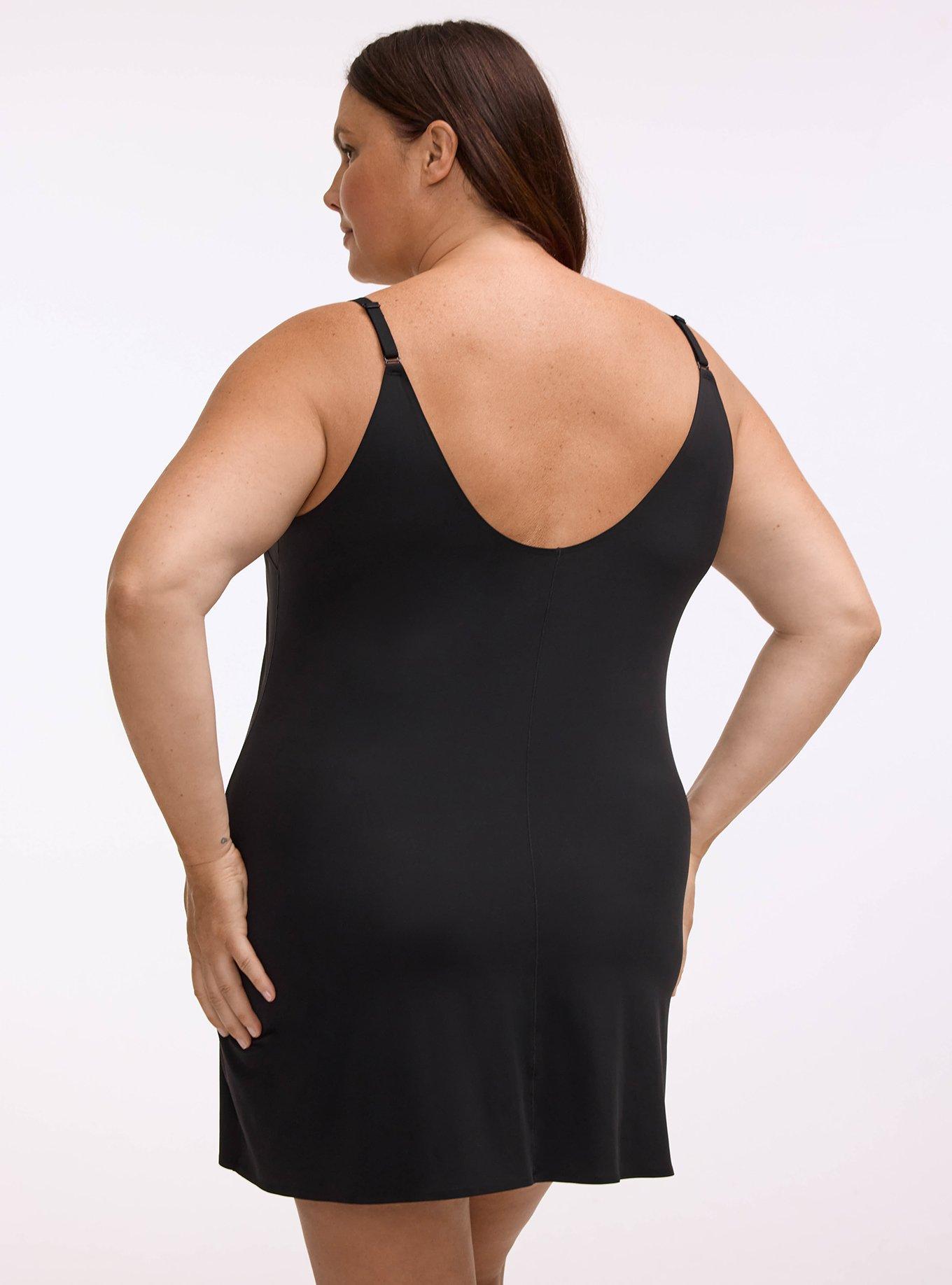 Cloud Slip Dress, RICH BLACK, alternate