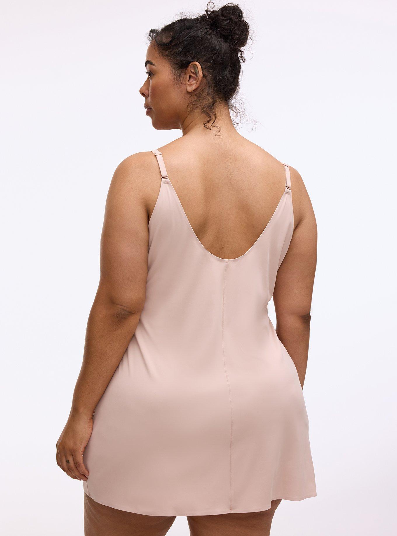 Cloud Slip Dress, ROSE DUST, alternate