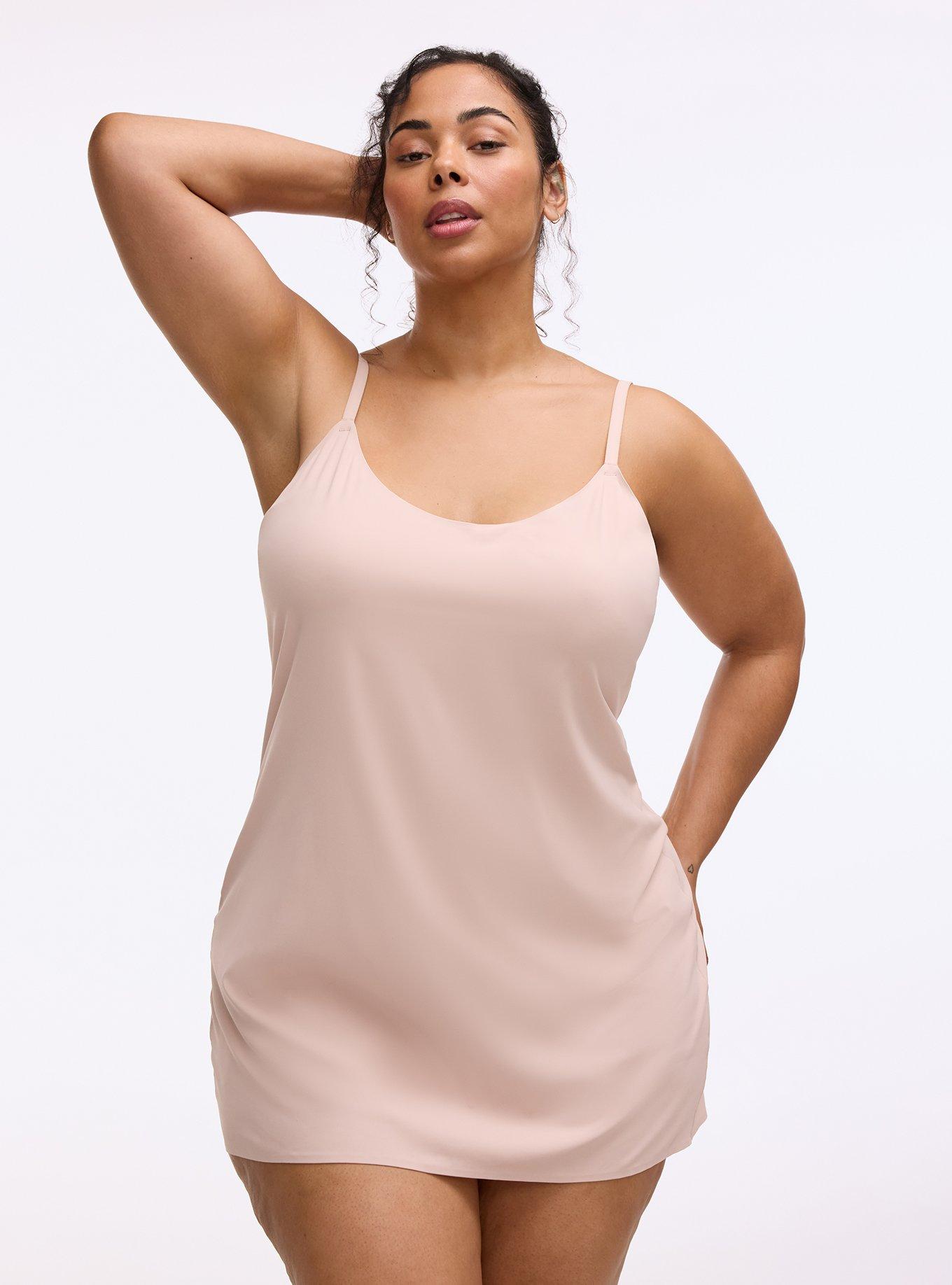 Cloud Slip Dress, ROSE DUST, hi-res