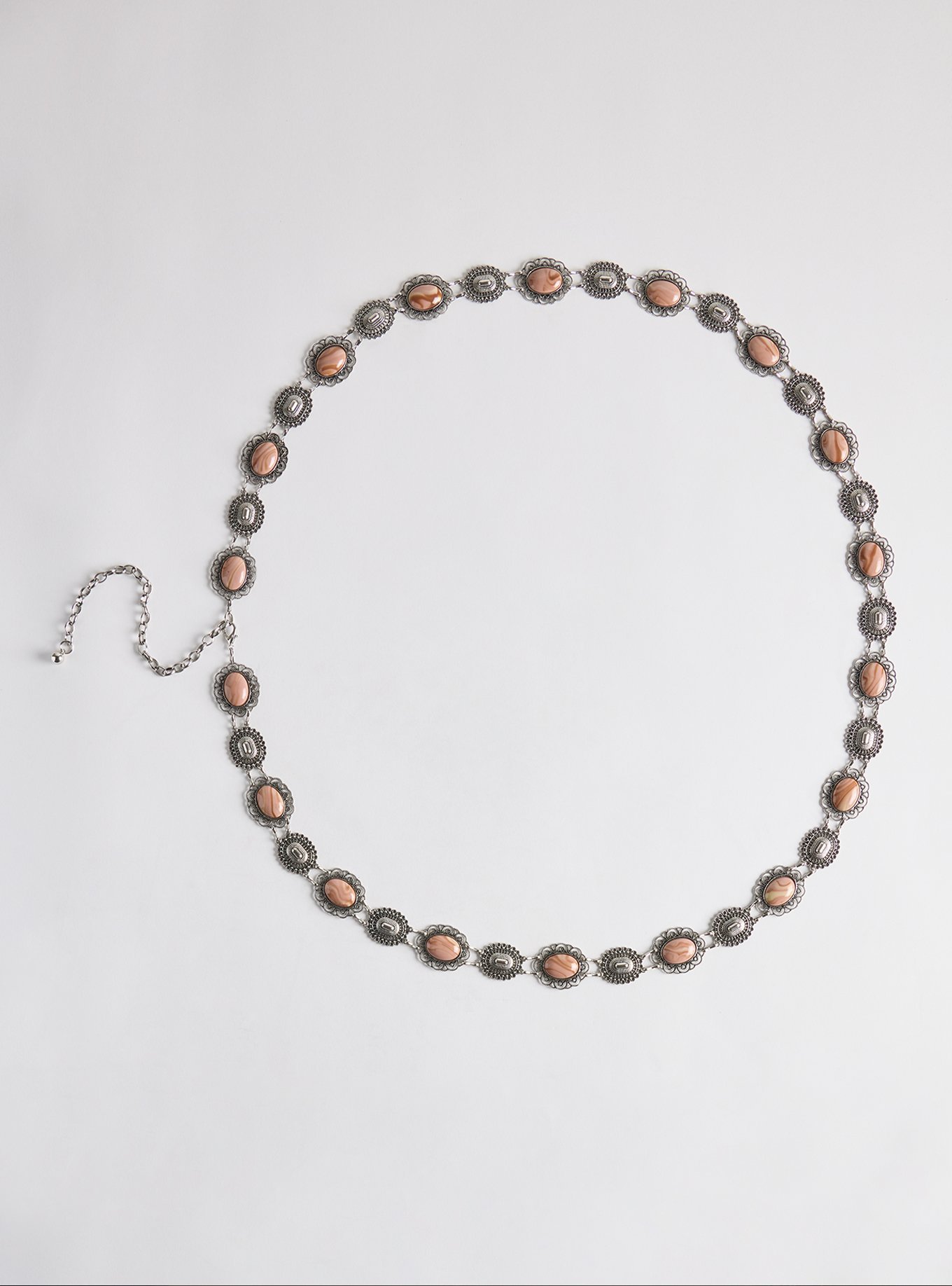 Plus Size - Stone Antique Chain Belt - Torrid display picture 1