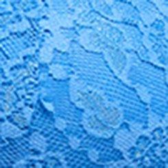 Simply Lace & Chiffon Babydoll, REGATTA, swatch