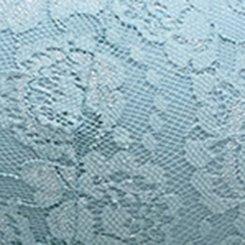 Simply Lace & Chiffon Babydoll, STONE BLUE, swatch
