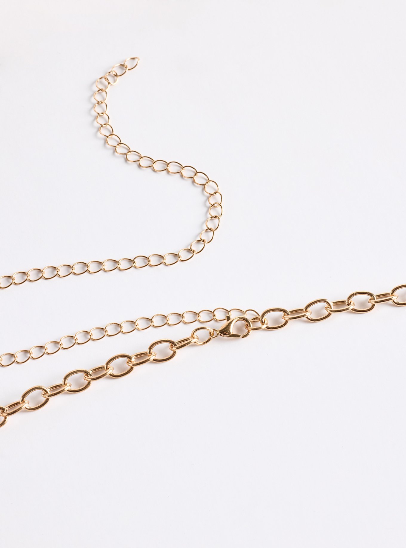 Plus Size - Shell & Pearl Chain Belt - Torrid display picture 1