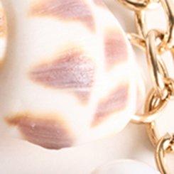 Shell & Pearl Chain Belt, GOLD, swatch