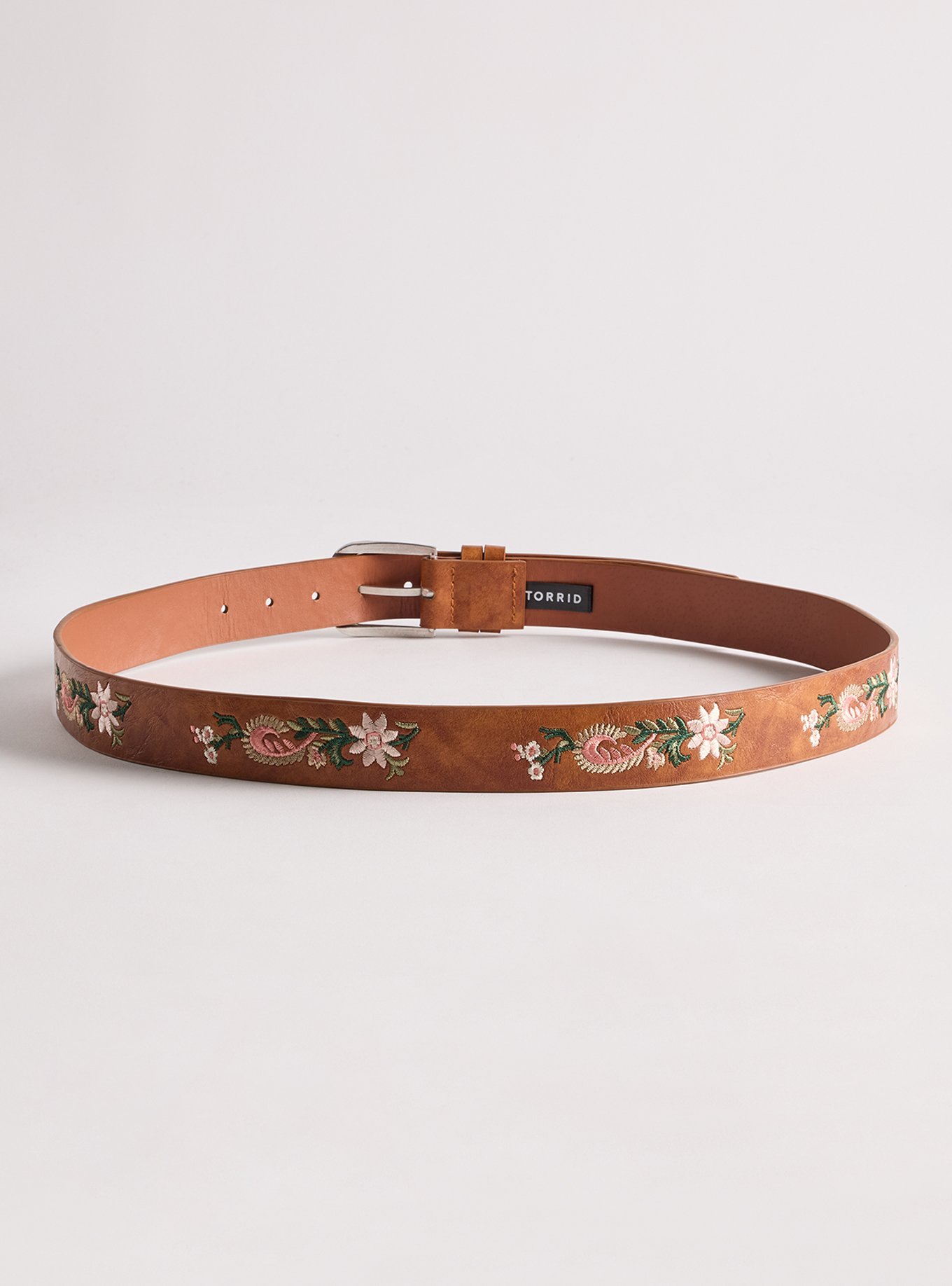 Plus Size - Embroidered Denim Belt - Torrid display picture 3
