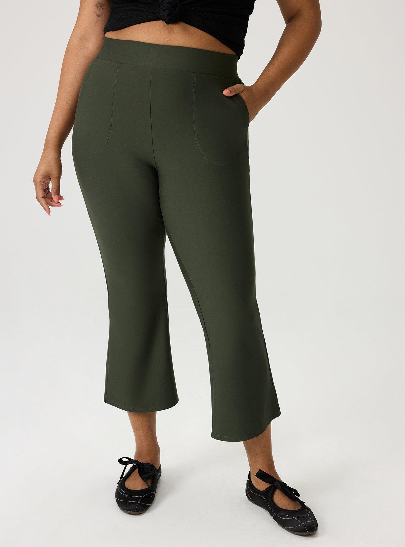 Crop Pocket Flare Legging, DEEP DEPTHS, alternate