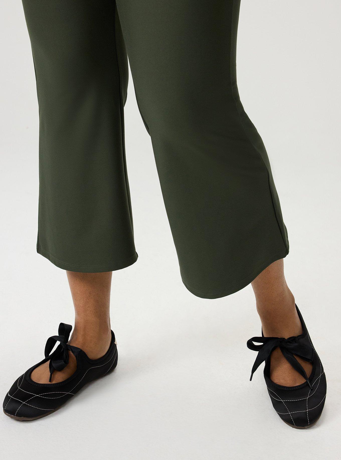 Crop Pocket Flare Legging, DEEP DEPTHS, alternate