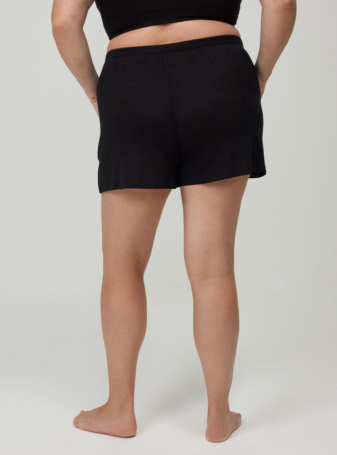Hacci Sleep Short, DEEP BLACK, alternate