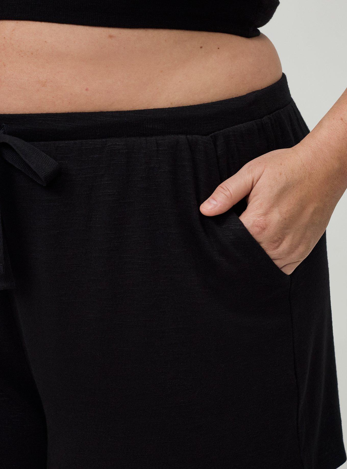 Hacci Sleep Short, DEEP BLACK, alternate
