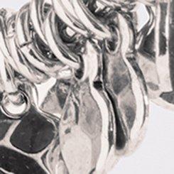 Shaky Hoop Earring, SILVER, swatch