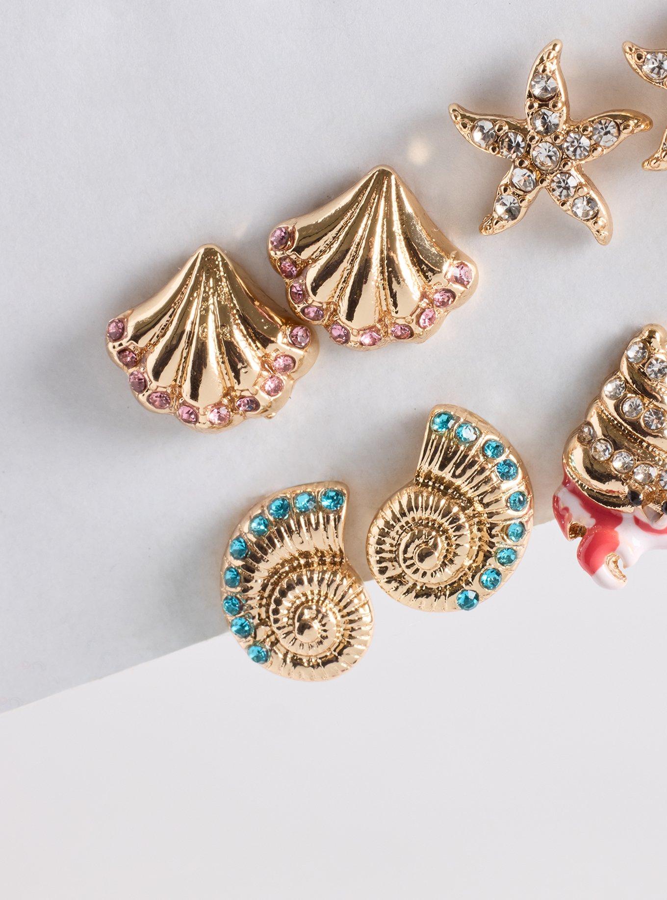 Beach Life Stud Set, , alternate