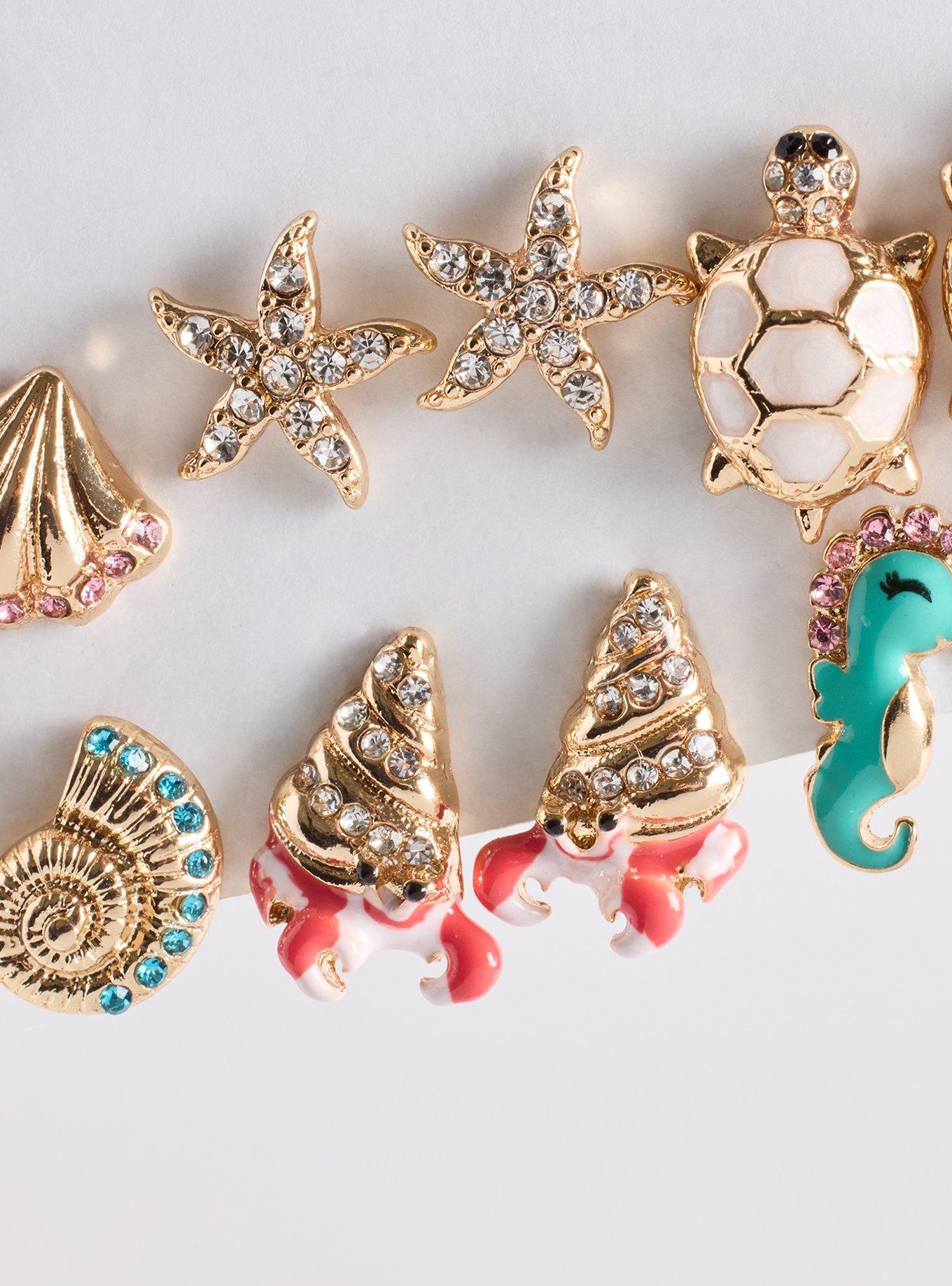 Beach Life Stud Set, , alternate