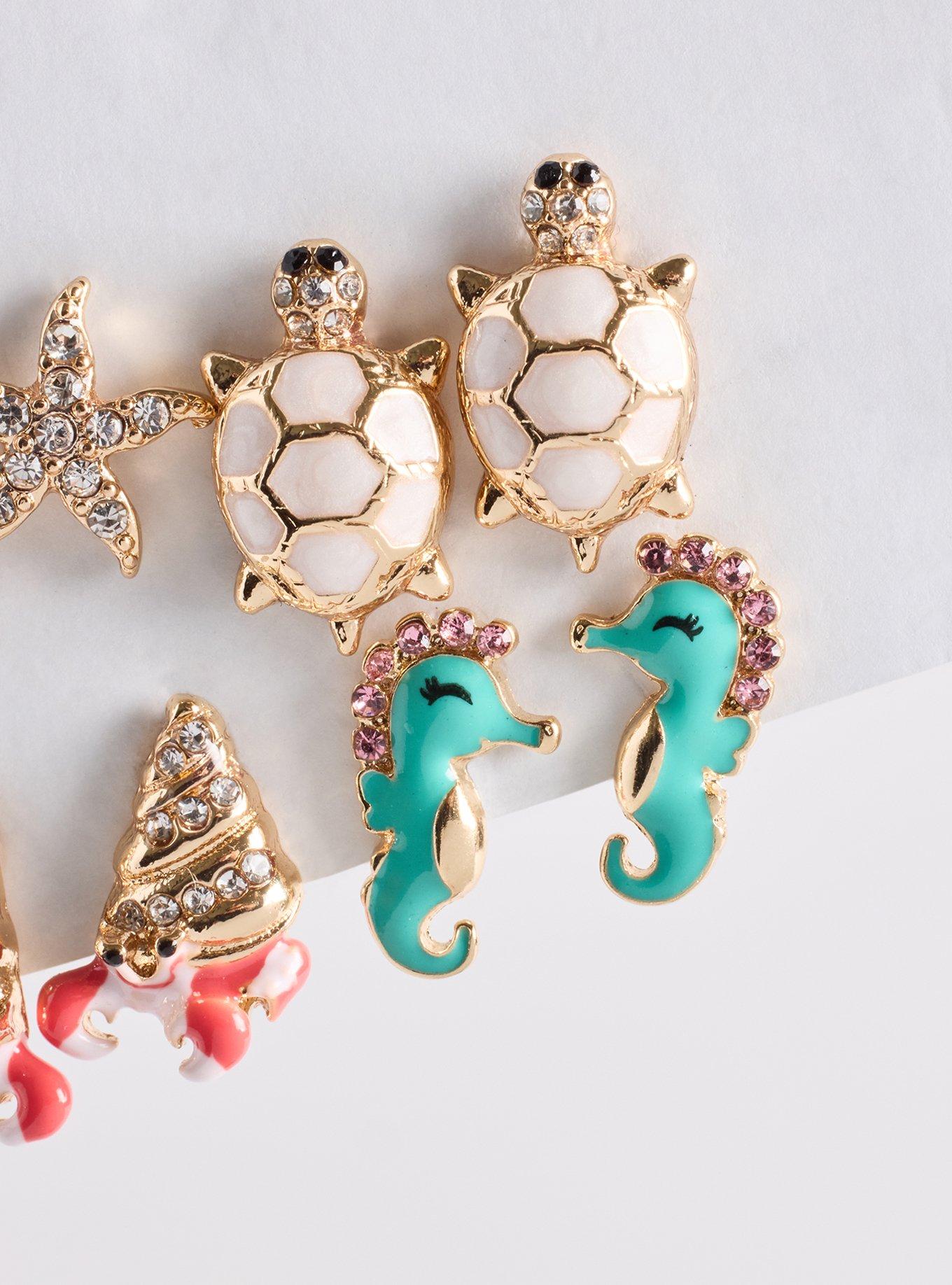 Beach Life Stud Set, , alternate