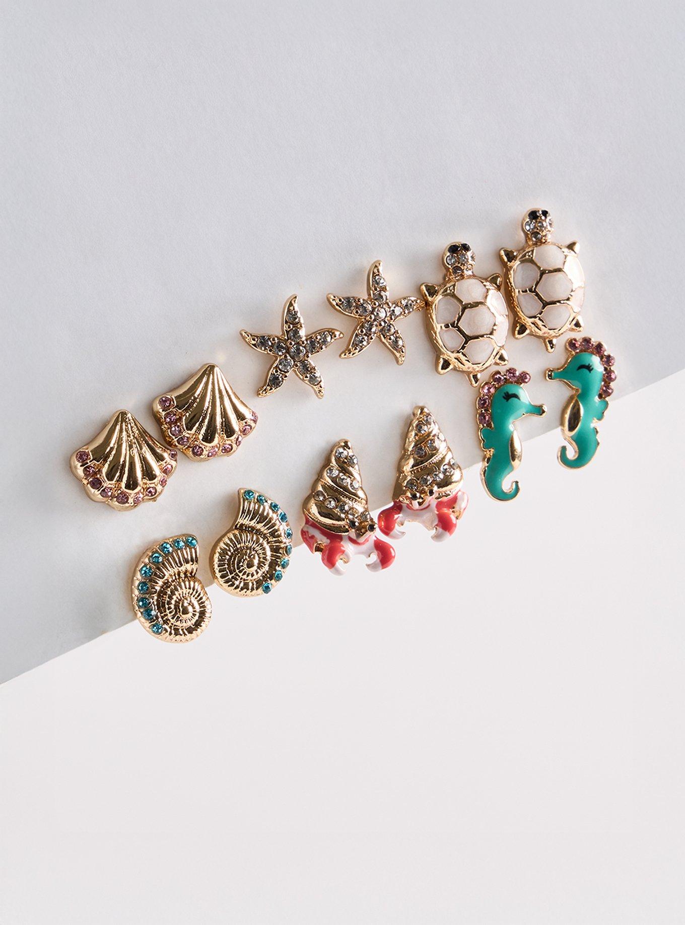 Beach Life Stud Set, , hi-res