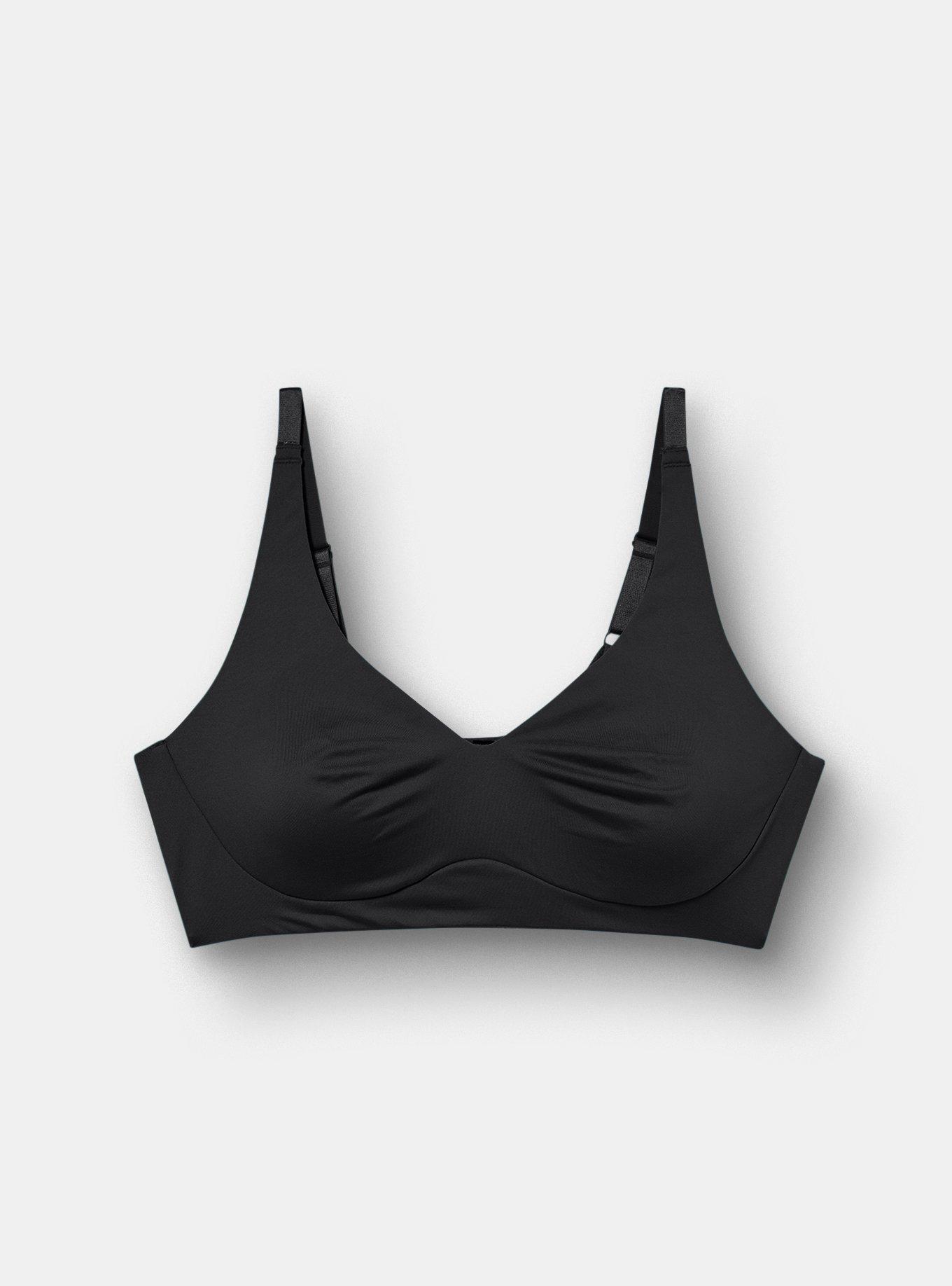 2-Pack Unlined Deep Plunge Bralette, MULTI, alternate
