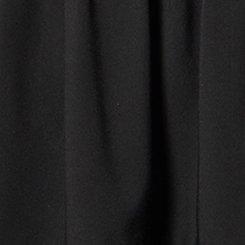 Babydoll Challis Tunic Top, DEEP BLACK, swatch