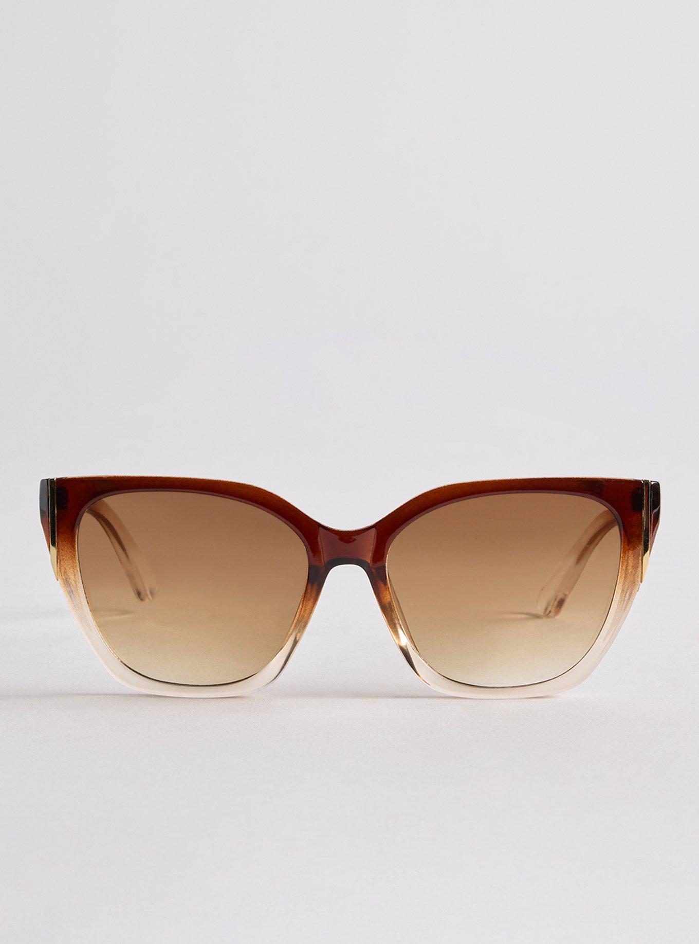 Cateye Ombre Lens Sunglasses, , hi-res