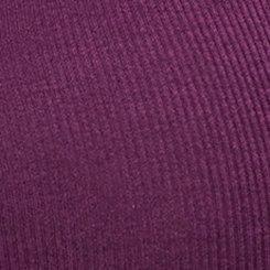 Cotton Modal Rib Curved Henley Top, WINTER BLOOM, swatch