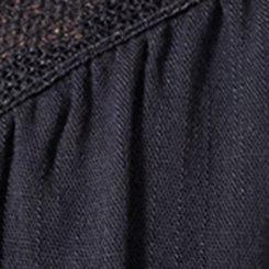 Festi Lace Trim Cami, GRAPHITE, swatch