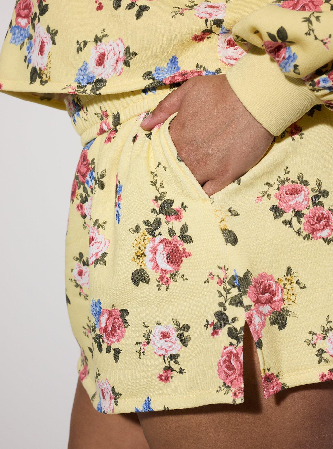 LoveSick Sweatskort, MANSFIELD ROSE MELLOW YELLOW, alternate