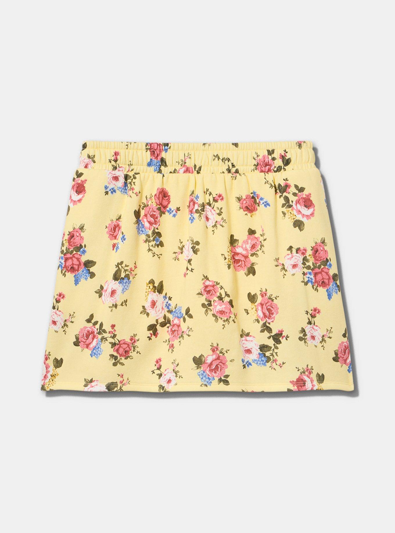 LoveSick Sweatskort, MANSFIELD ROSE MELLOW YELLOW, flat