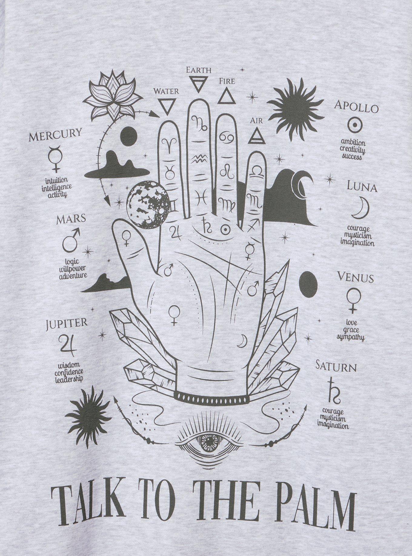 Relaxed Cozy Fleece Sweatshirt, TALK PALM HEATHER GREY, alternate