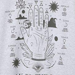 Relaxed Cozy Fleece Sweatshirt, TALK PALM HEATHER GREY, swatch