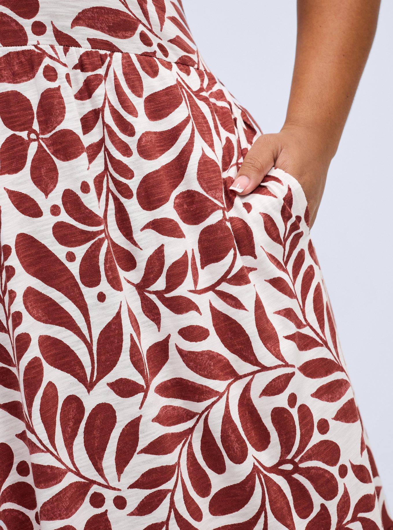 Belle Isle Puff Sleeve Tiered Maxi Dress, RAMA LEAVES RED, alternate