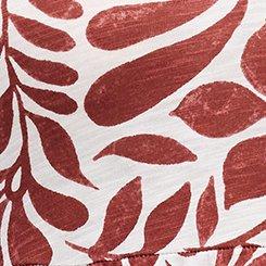 Belle Isle Puff Sleeve Tiered Maxi Dress, RAMA LEAVES RED, swatch