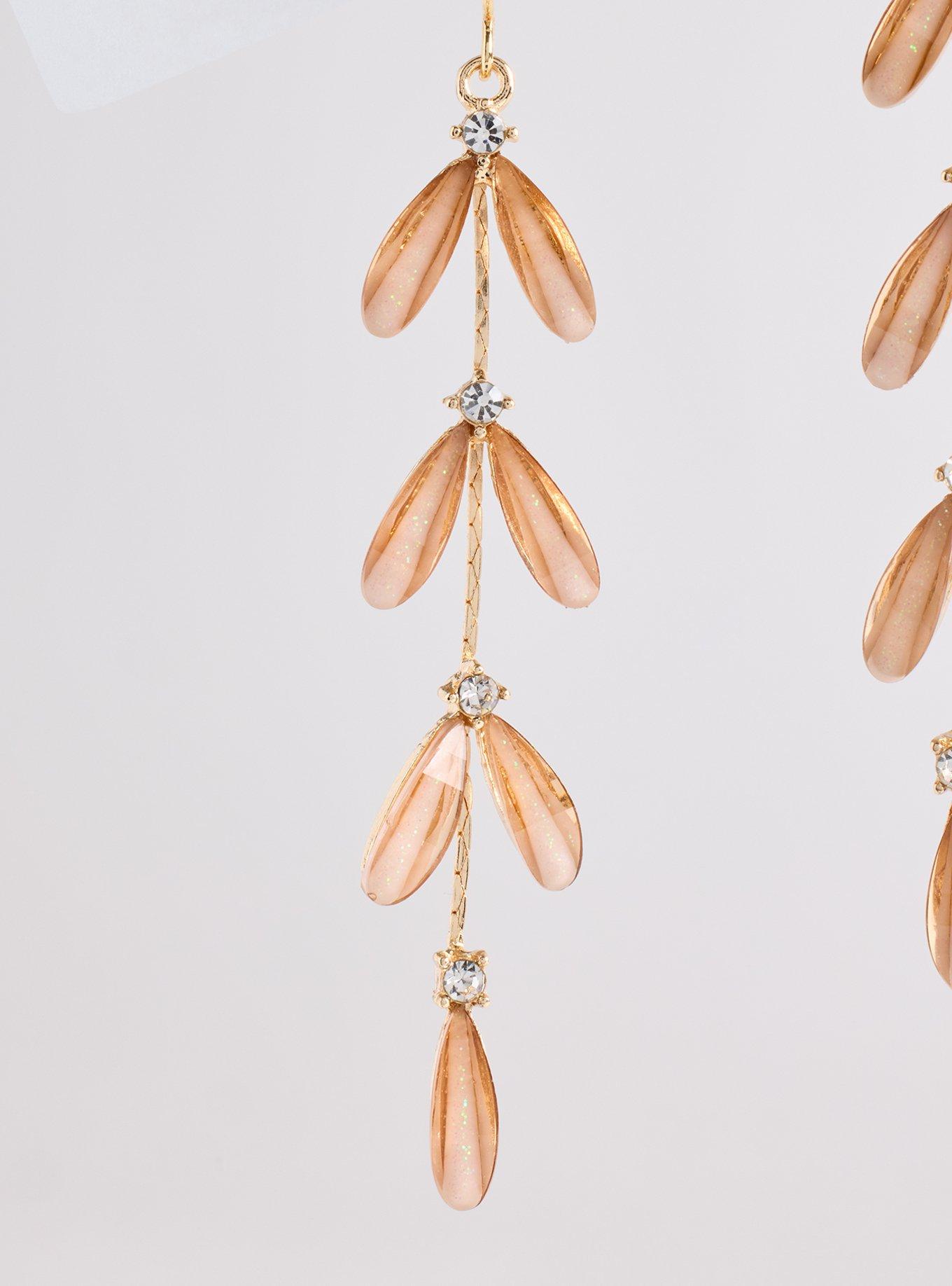 Petal Linear Earring, , alternate