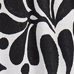 Belle Isle Wide Leg V-Neck Jumpsuit, RAMA LEAVES BLACK, swatch