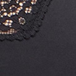 Butter Unlined Scoop Bralette, RICH BLACK, swatch