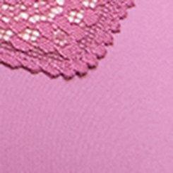 Butter Unlined Scoop Bralette, ARGYLE PURPLE, swatch