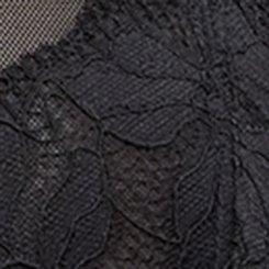 Plus Size Ava Lace Unlined Scoop Bralette, RICH BLACK, swatch