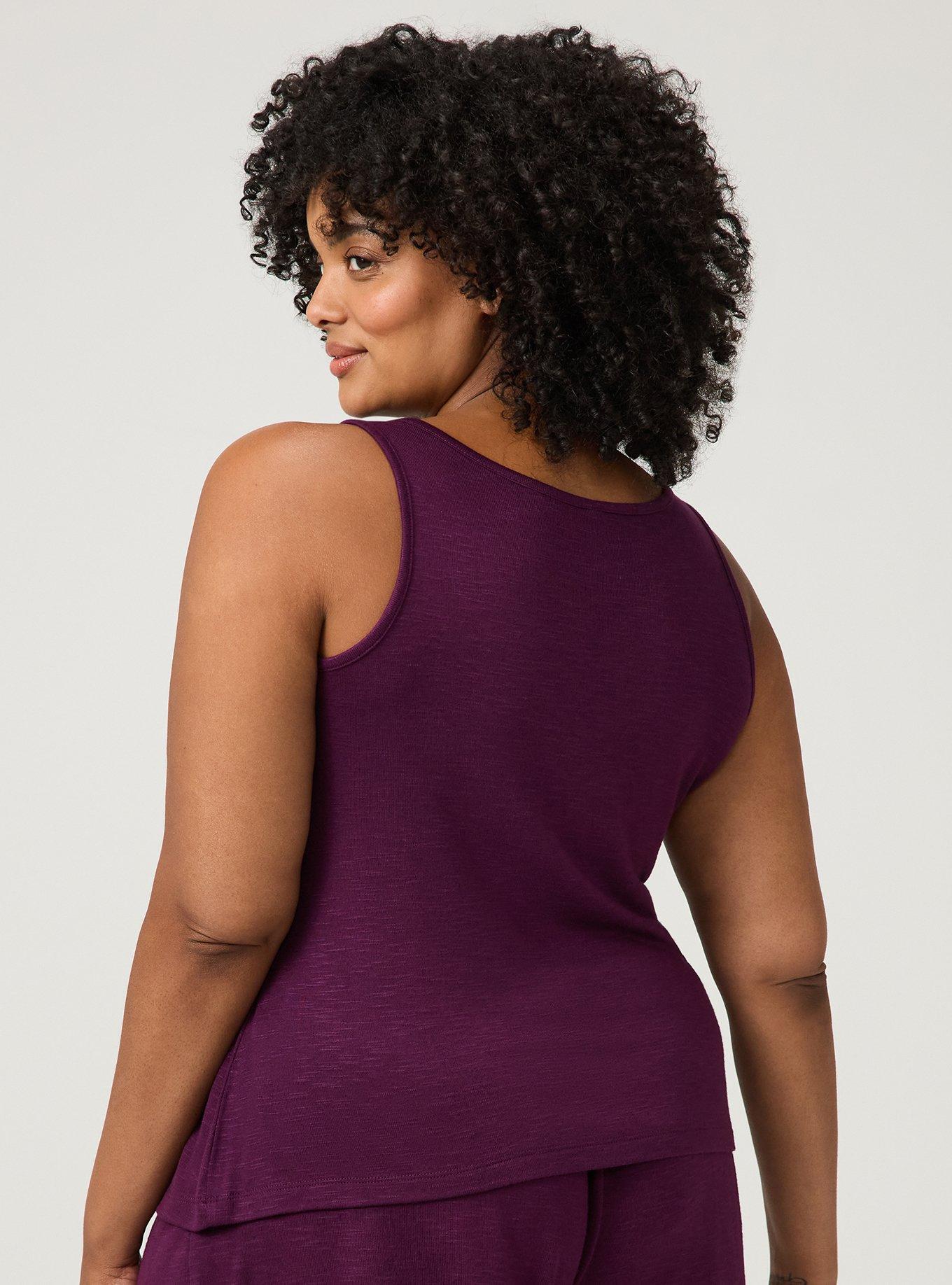 Hacci Lounge Tank, POTENT PURPLE, alternate
