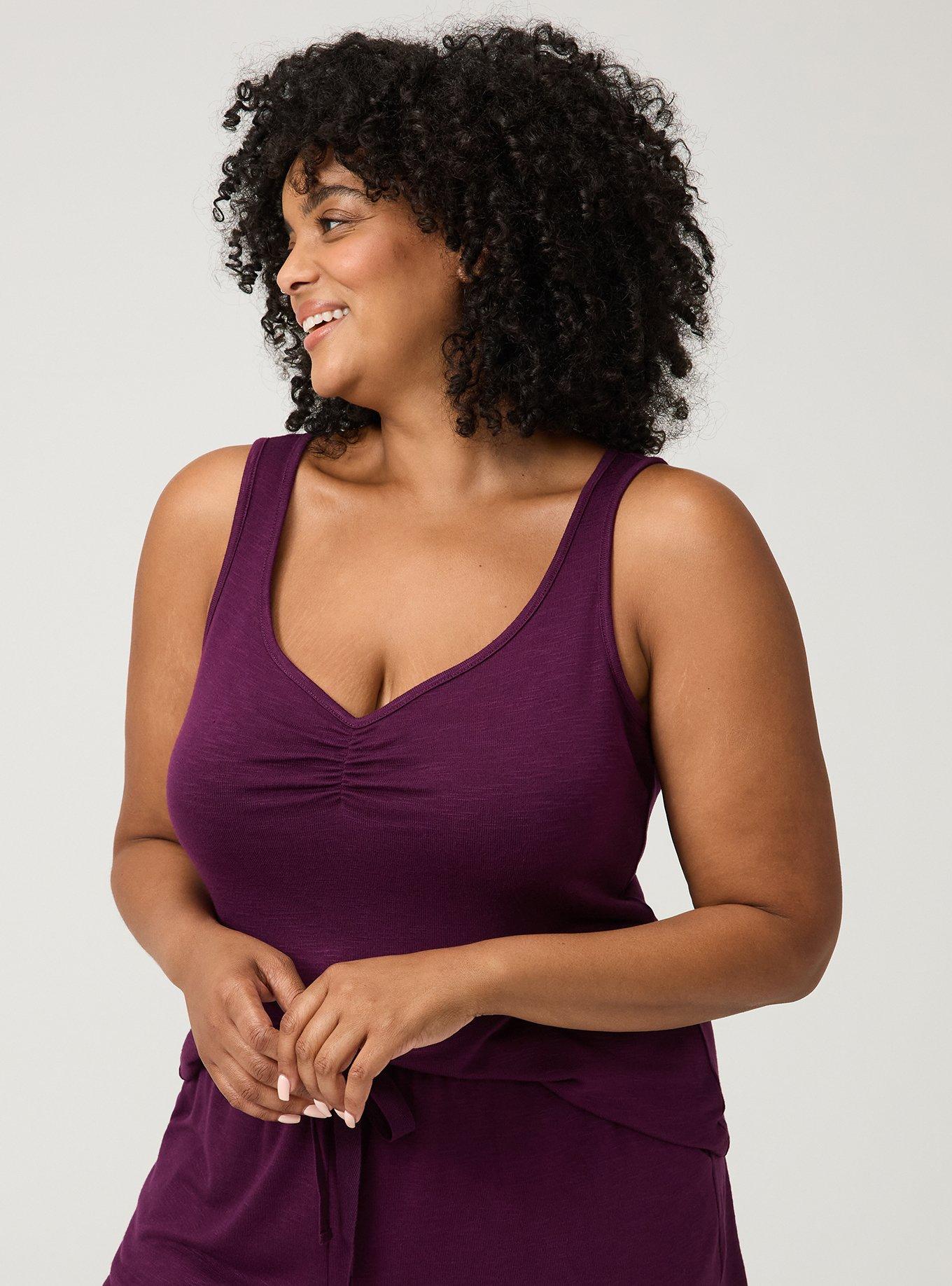 Hacci Lounge Tank, POTENT PURPLE, alternate