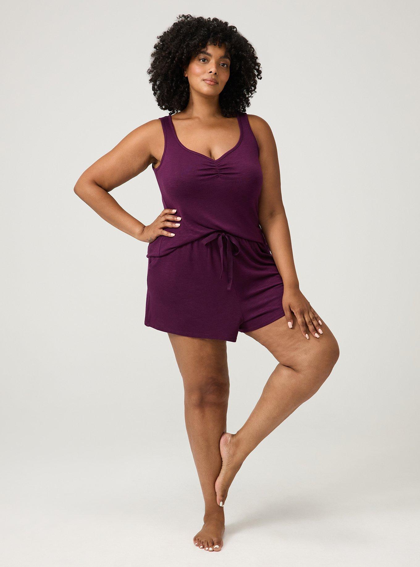 Hacci Lounge Tank, POTENT PURPLE, alternate