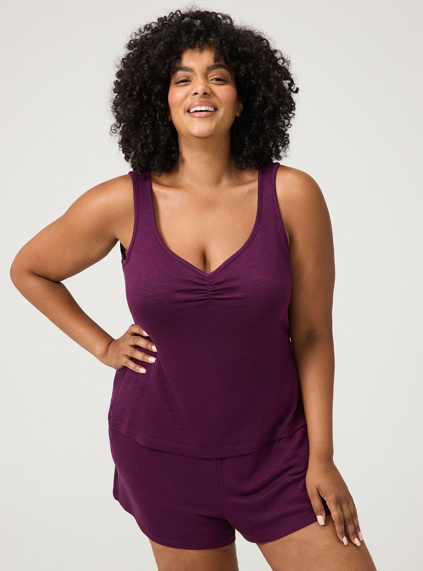 Hacci Lounge Tank, POTENT PURPLE, hi-res