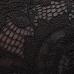 Plus Size Nightfall Balconette Lace Bra, RICH BLACK, swatch