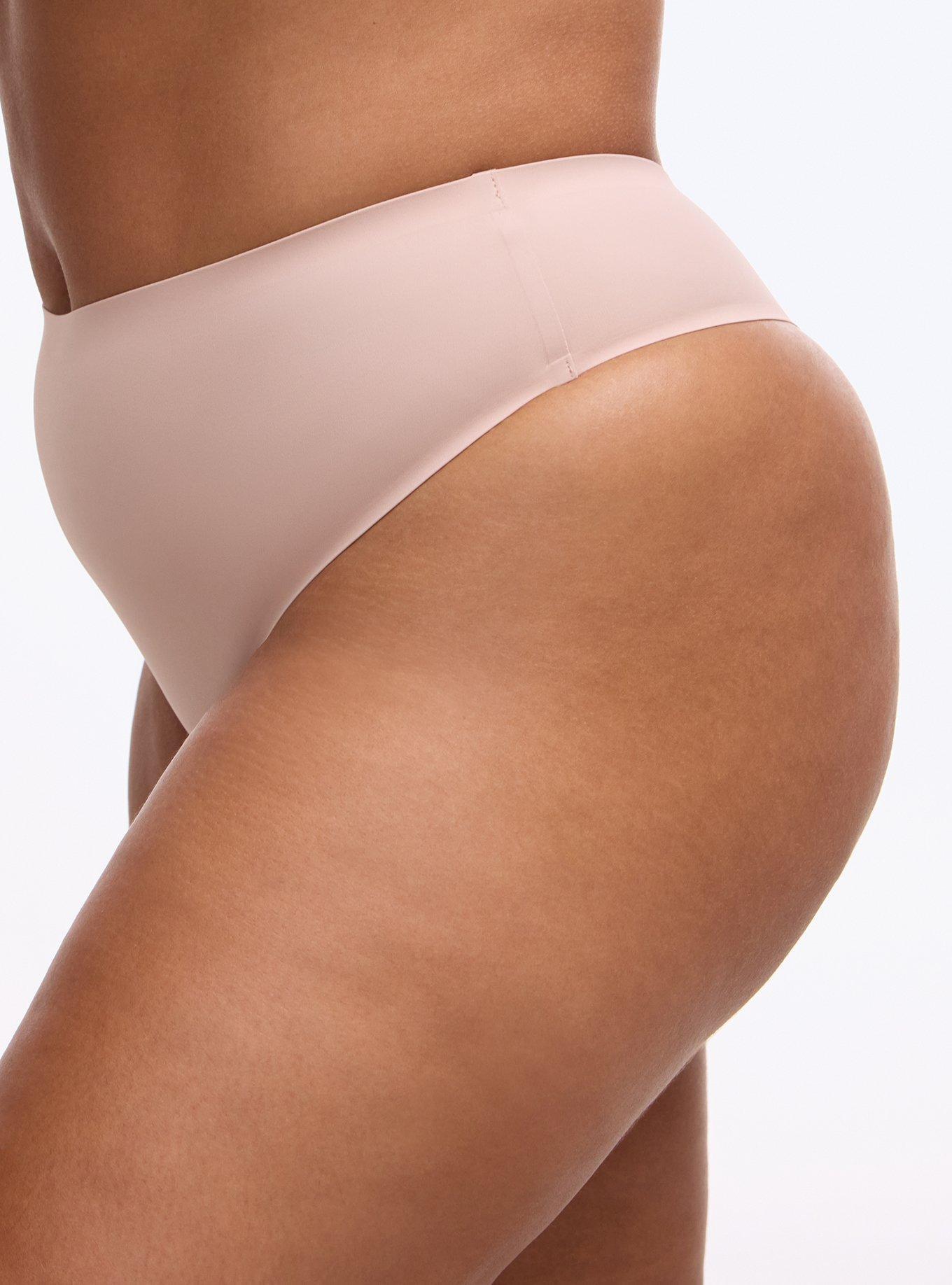 Cloud Mid-Rise Thong Panty, ROSE DUST, alternate