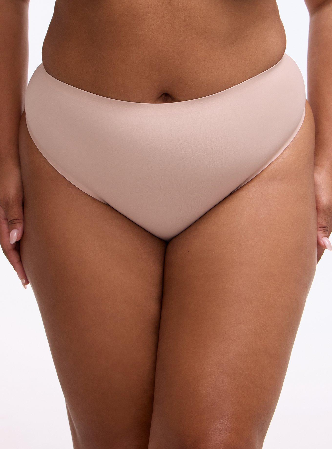 Cloud Mid-Rise Thong Panty, ROSE DUST, hi-res