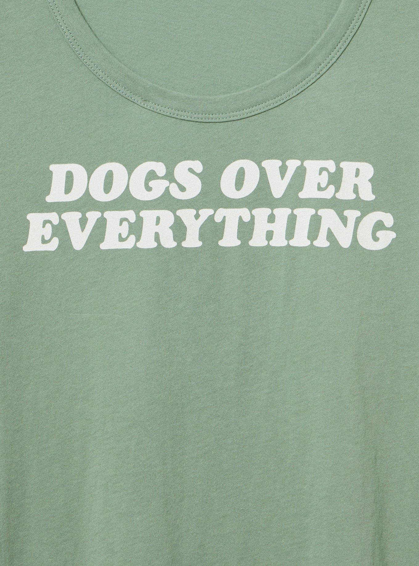 Heritage Jersey Scoop Tank, DOGS OVER EVERYTHING HEDGE GREEN, alternate