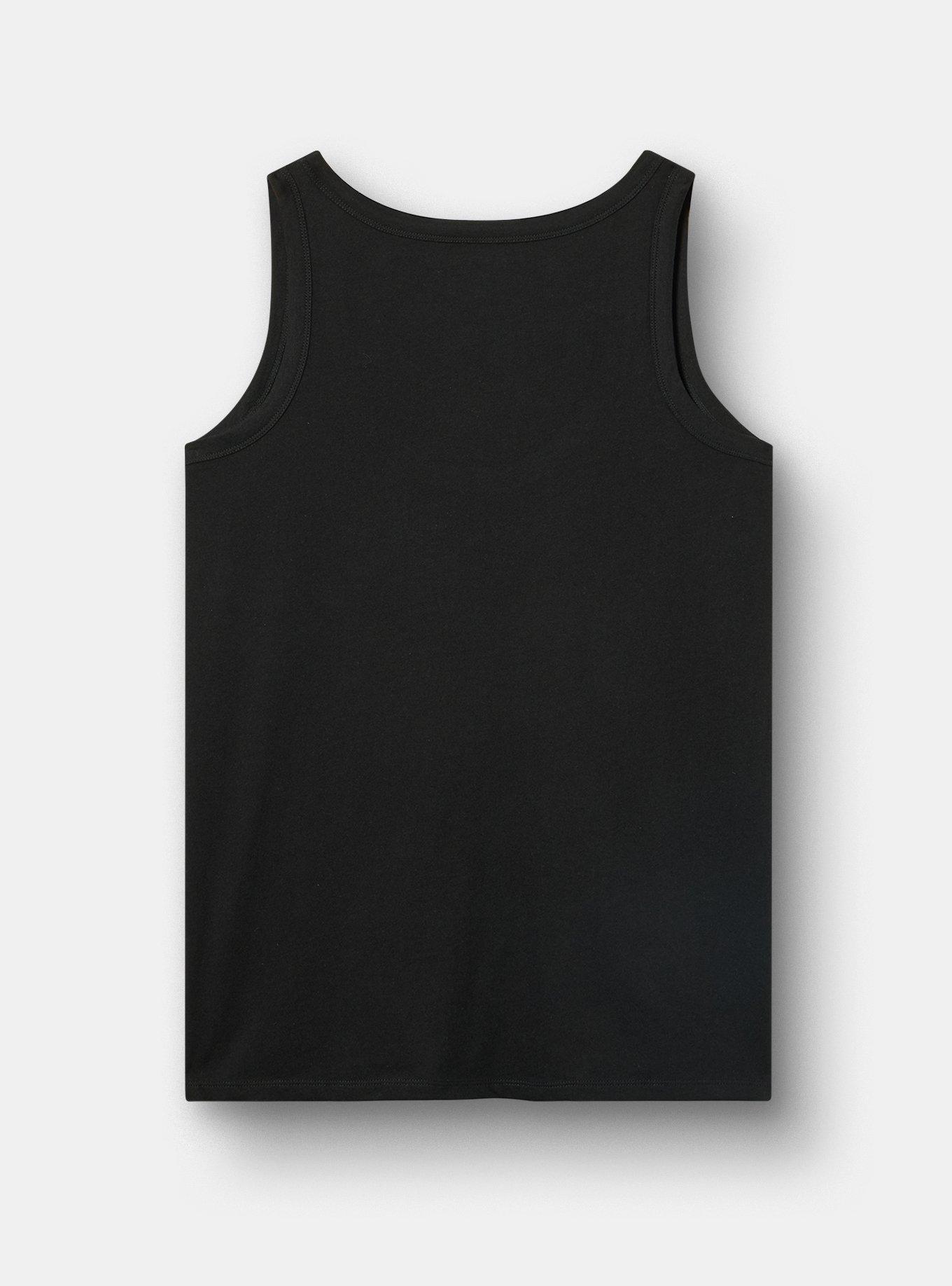 Heritage Jersey Scoop Tank, WEIRD MOMS DEEP BLACK, alternate