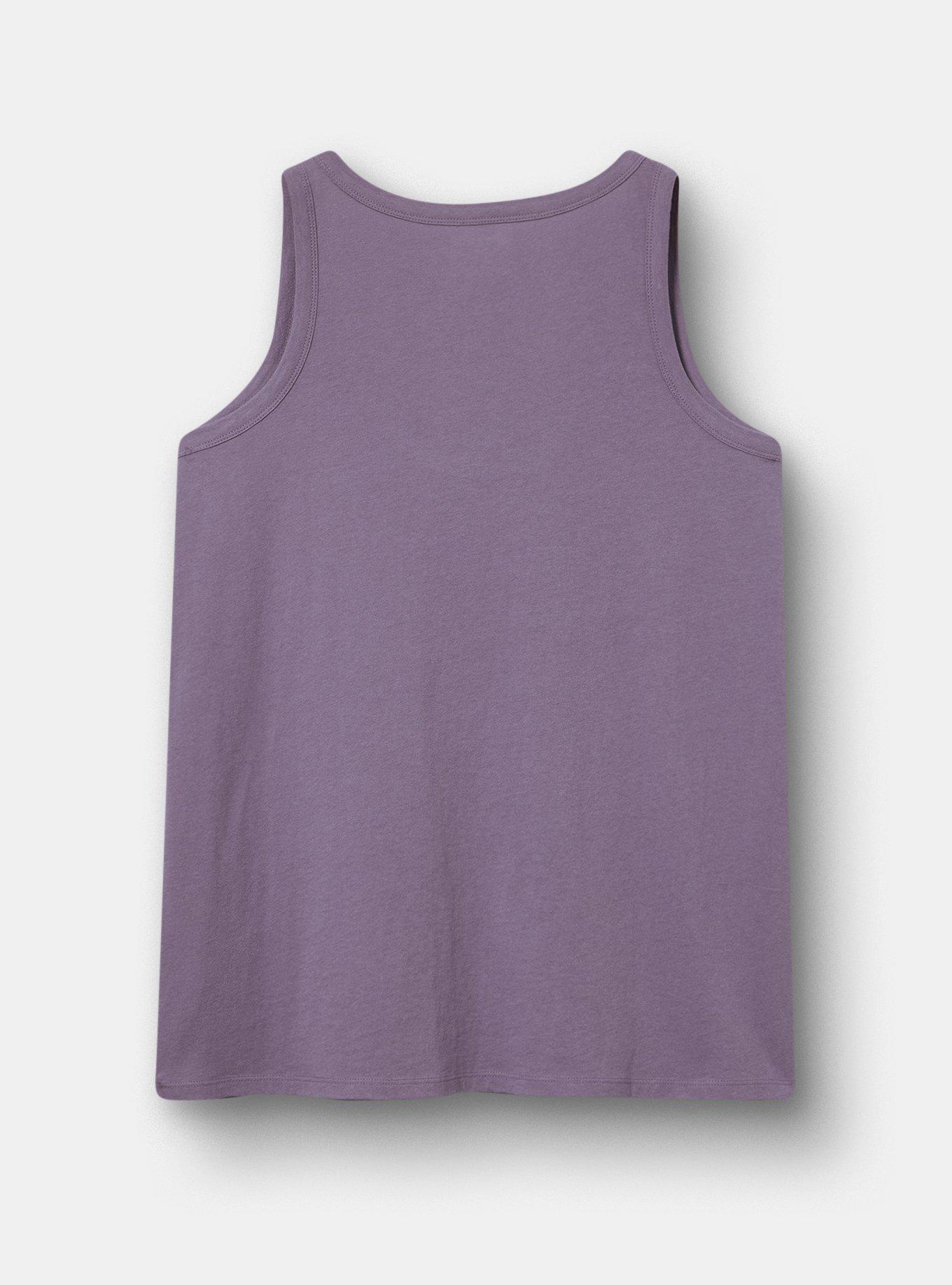 Heritage Jersey Scoop Tank, FARMER FRESH PURPLE SAGE, alternate